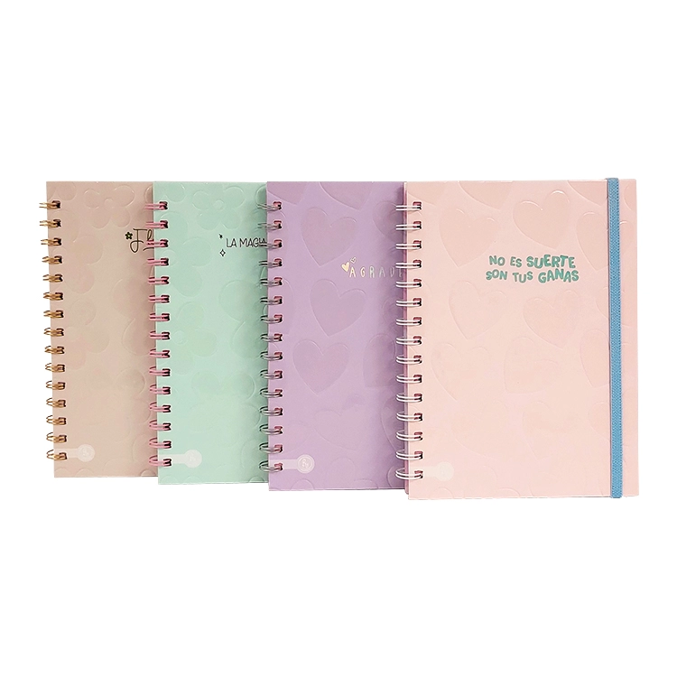 Cuaderno con Espiral RY Pastel A5 15x21 Art.1100.SU.UN